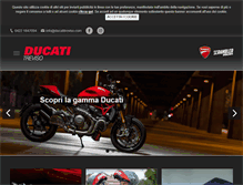 Tablet Screenshot of ducatitreviso.com